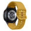 Samsung Galaxy Watch 5 40/44mm Yellow Wave Pattern Silicone Band - 2