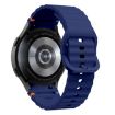 Samsung Galaxy Watch 5 Pro Dark Blue Wave Pattern Silicone Band - 2