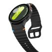Samsung Galaxy Watch 4 Classic 42/46mm Black Silicone Wave Band - 4