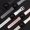 Samsung Galaxy Watch 4 Classic 42/46mm Orange Silicone Band Wave Pattern - 7