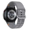 Samsung Galaxy Watch3 41mm Dark Gray Wave Silicone Band - 2