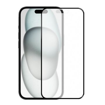 iPhone 15 NORTHJO Matte Anti-Fingerprint Tempered Glass Screen Protector - 1