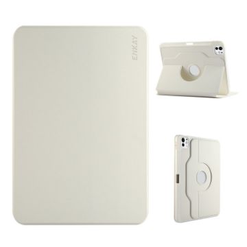iPad Pro 13 2024 ENKAY 360 Rotation TPU Leather Case with Pen Slot - 1