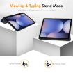 ENKAY Tri-fold TPU Leather Case for Samsung Galaxy Tab S10+/S9+/S9 FE+ - 3