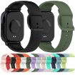 Redmi Watch 5 Lite Orange Silicone Band - Pure Color Buckle Strap - 6