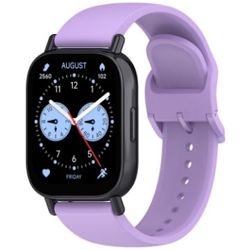 Redmi Watch 5 Lite Silicone Band - Purple Color Buckle Replacement Strap - 1