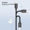 ENKAY ENK-CB169 USB C to Mini USB 2.0 Cable, 1m, Blue Charging Cord - 4
