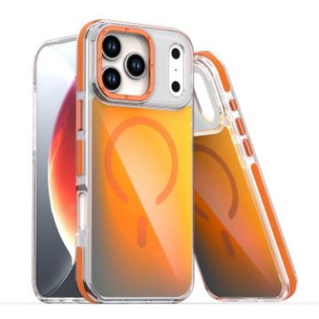 iPhone 17 Pro Dual-Color Gradient MagSafe Case - Orange - 1