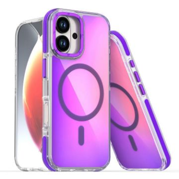 iPhone 17 Dual-Color Gradient MagSafe Case - Purple Discolor - 1