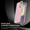 Samsung Galaxy A56 5G Pink Leather Phone Case with Card Slot - 2