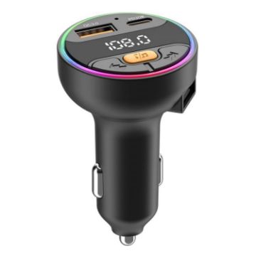 C9S QC3.0 PD 30W Charger FM Transmitter Bluetooth Car MP3 Player - 1
