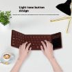Portable Foldable Wireless Bluetooth Keyboard with Touchpad - B077T - 8