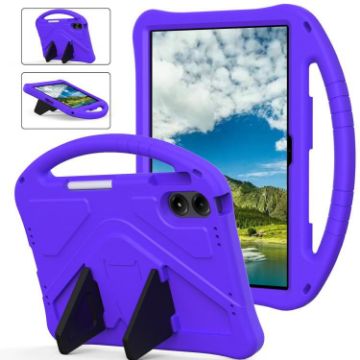 Onn. 12.1 Tablet Pro 2024 EVA Shockproof Case with Holder - Purple - 1