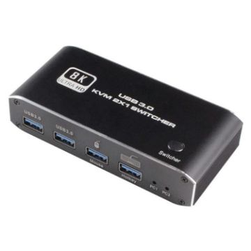 K4 Laptop Game Console 8K Ultra HD USB 3.0 KVM Switch HDMI 2.1 - 1