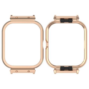 Vivo iQOO Watch GT Rose Gold Metal Ear Frame Protective Case - 1