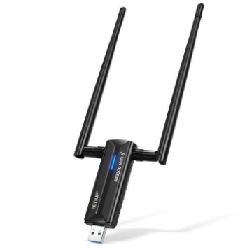 EDUP EP-AX1672 AX3000 USB 3.0 WiFi 6E Adapter 2.4/5/6GHz MT7621AU - 1