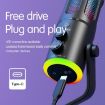 SU8 RGB Light Noise Reduction Desktop Microphone for Streaming & Gaming - 6