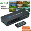 JQF1 9 in 1 HDMI Switch Adapter Screen Splitter 4K Multi Viewer EU Plug - 2
