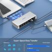 WAVLINK UG69PD12 DisplayLink Docking Station for Quad Monitors - AU Plug - 8