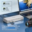 WAVLINK UG69PD12 DisplayLink Docking Station for Quad Monitors - AU Plug - 9