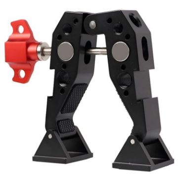F084 Metal Hot Shoe Mount Multi-Function Crab Clamp for Photography - 1
