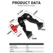 F084 Metal Hot Shoe Mount Multi-Function Crab Clamp for Photography - 9
