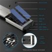 WAVLINK ST347 Dual Slot M.2 SSD Enclosure USB-C 3.2 Gen2 10Gbps UK Plug - 9