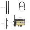 WAVLINK WN675X3-C WiFi 6E PCIe Network Card AX210 AX5400 Triple Band - 7