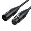 JUNSUNMAY 10m 4 Pin XLR Male to Female Headphone Audio Adapter Cable - 2