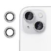 iPhone 15 Camera Lens Protector Silver - Kalebol Diamond Ring - 1