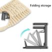 360 Rotatable Under Desk Gaming Headset Holder Bracket XWJ-EJJ01 Black - 4