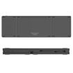 KF86 MAX Foldable Bluetooth Keyboard with Touchpad & Leather Case - 3