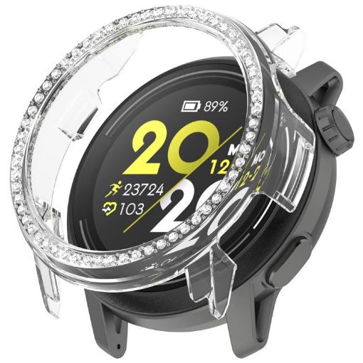 COROS Pace 3 Transparent Diamond Half Coverage Watch Protective Case - 1