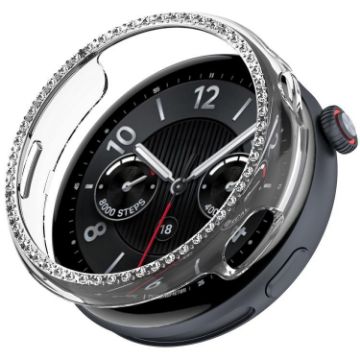 Vivo Watch 5 Transparent Diamond Half Coverage Protective Case - 1