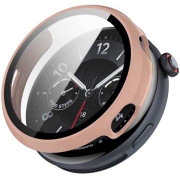 Vivo Watch 5 Cherry Pink Tempered Film PC Protective Case - 1