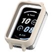 For Honor Band 10 PC Ear Half Coverage Hollow Watch Case Retro White - 1