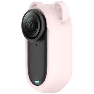 Insta 360 Go 3S/Go 3 Light Pink Silicone Protective Case - 1