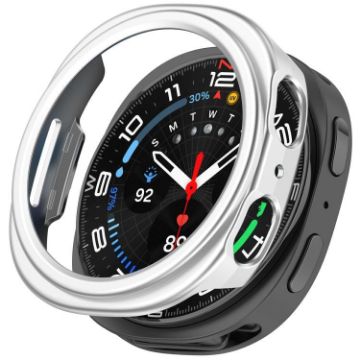 Samsung Galaxy Watch 8 40mm Silver Hollow PC Case - Half Coverage - 1