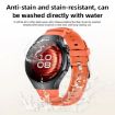 Huawei Watch 5 46mm Silicone Band with Metal Pin Buckle - Starlight - 4