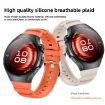 Huawei Watch 5 46mm Cloud Blue Silicone Band with Metal Pin Buckle - 5