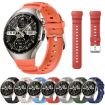 Huawei Watch 5 46mm Orange Silicone Band with Metal Pin Buckle - 2