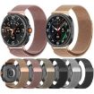 Samsung Galaxy Watch 8 Milanese Loop Magnetic Band 40/44mm Rose Pink - 4