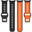 Samsung Galaxy Watch 8 40/44mm Two Color Silicone Band Gray/Light Green - 8