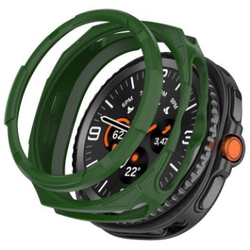 Samsung Galaxy Watch 8 Classic/Ultra 2 Green TPU Armor Protector Case - 1