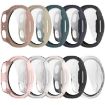 Samsung Galaxy Watch 8 44mm Tempered Film PC Case - Frosted Silver - 6