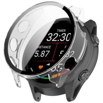 Garmin Forerunner 570 42mm Transparent Tempered Film PC Watch Case - 1