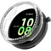 For Honor Watch Fit Diamond TPU Case - Transparent, Half Coverage - 1