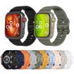 Huawei Watch Fit 4 Pro/4/3 Black Silicone Wave Texture Band - 5
