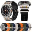 Samsung Galaxy Watch Ultra 47mm Silicone Band Black Starlight - 8