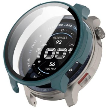 Amazfit Balance 2 Green Tempered Film PC Watch Protective Case - 1